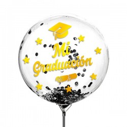 GLOBO BURBUJA MI GRADUACION