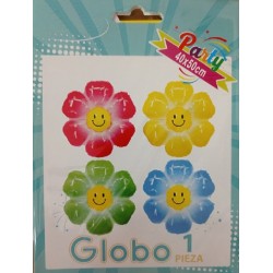 GLOBO FOIL FLOR CARITA