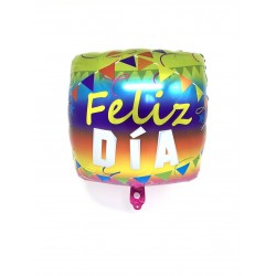 GLOBO METAL18" FELIZ DIA