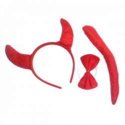CINTILLO DIABLO 3 PIEZAS