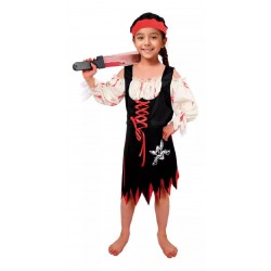 DISFRAZ PIRATA MUJER T 5-6