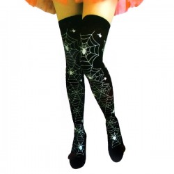 PANTY TELARAÑA NEGRO CON...