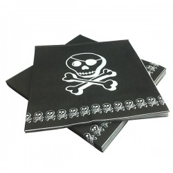 SERVILLETA CALAVERA X 20