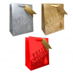 BOLSA REGALO FELIZ NAVIDAD...
