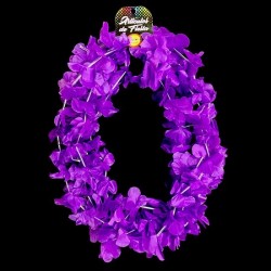 COLLAR FLOR MORADO X 6