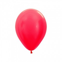GLOBO PERLADO N9 ROJO 50 U...