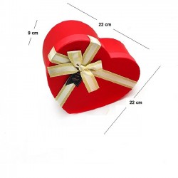 CAJA CORAZONES HUMIT.CINTA...