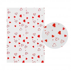 PAPEL CELOFAN CORAZON DOBLE...