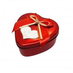 CAJA CORAZON LATA TE AMO...