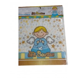 SERVILLETAS BAUTIZO CARAS NIÑO