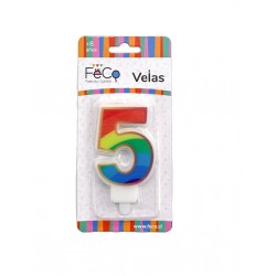 VELA ARCOIRIS N 5