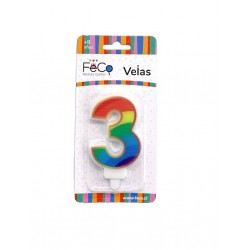 VELA ARCOIRIS N 3