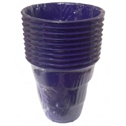 VASO PLASTICO MORADO 200 CC...