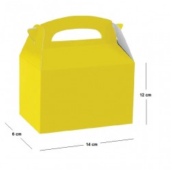 CAJA MALETA AMARILLA X 6 U