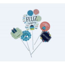 TOPPER FELIZ CUMPLEAÑOS 961