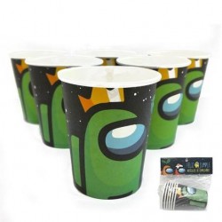 VASOS AMONG US X 6 U