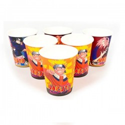 VASOS NARUTO X 6 U