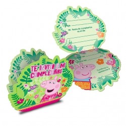 TARJETA INVITAC. PEPPA 6U