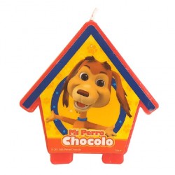 VELA PERRO CHOCOLO