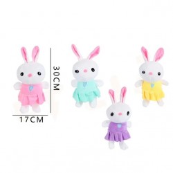 PELUCHE CONEJO VESTIDO 058