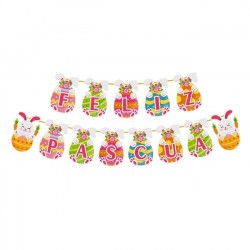 GUIRNALDA FELIZ PASCUA...