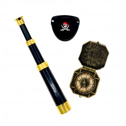 SET PIRATA BRUJULA
